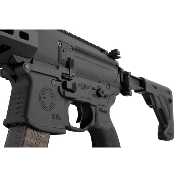 Réplique airsoft AEG Sig Sauer MPX noire — vue 3