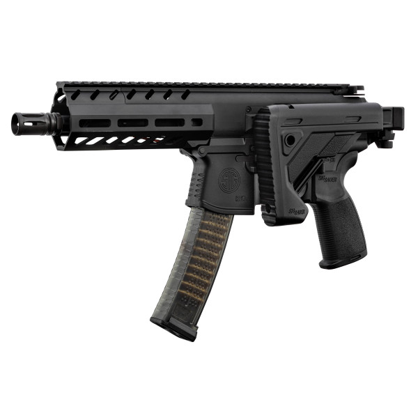 Réplique airsoft AEG Sig Sauer MPX noire — vue 4