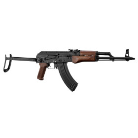Réplique AEG AKMS crosse pliable acier & bois 1,0J — vue 2