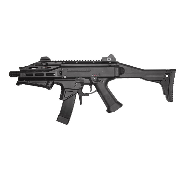 Réplique AEG Scorpion Evo 3 ATEK noir — vue 3