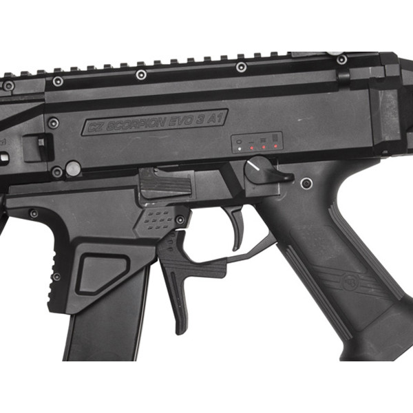 Réplique AEG Scorpion Evo 3 ATEK noir — vue 4