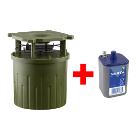 Pack Agrainoir automatique 6V + Pile Varta Longlife 4R25X – 7,5 Ah