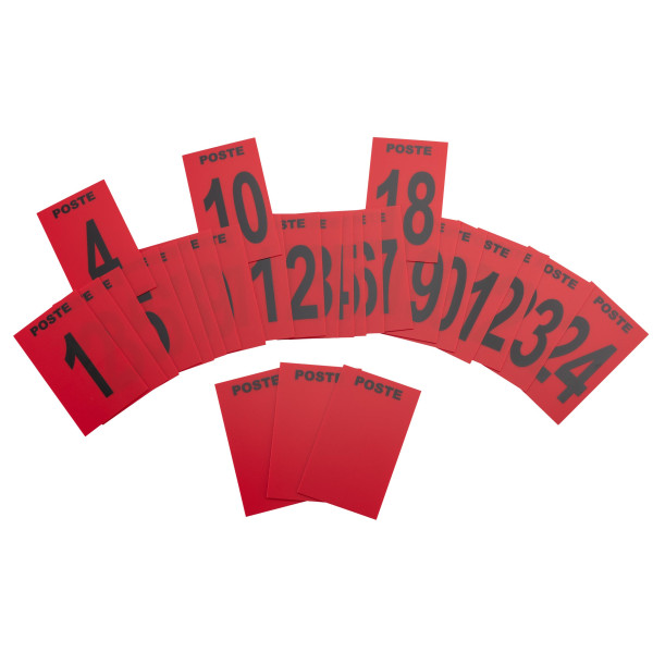 Lot de 27 plaques postes de chasse — vue 2