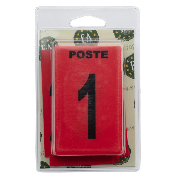 Lot de 27 plaques postes de chasse — vue 3