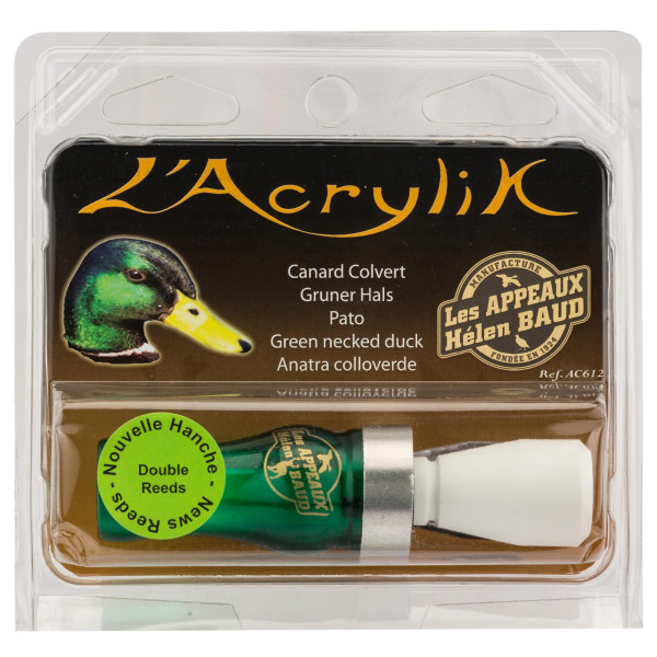 Appeau canard colvert double - Hélen Baud — vue 3