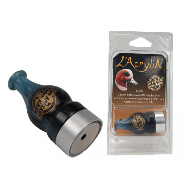 Appeau Acrylik canard siffleur mâle — vue 2