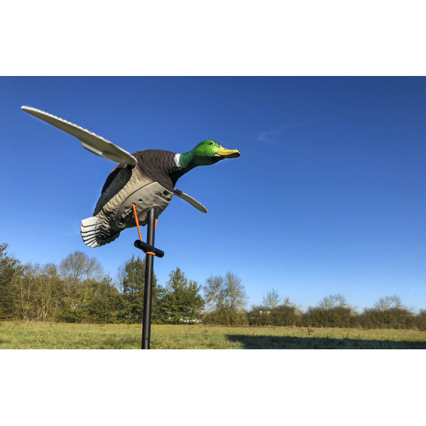Appelant motorisé électrique canard ailes tournantes — vue 3