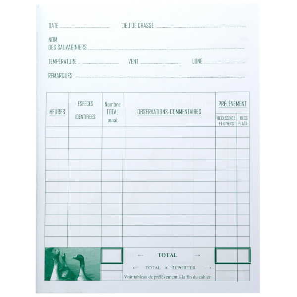 Cahier de hutte - 96 pages — vue 2