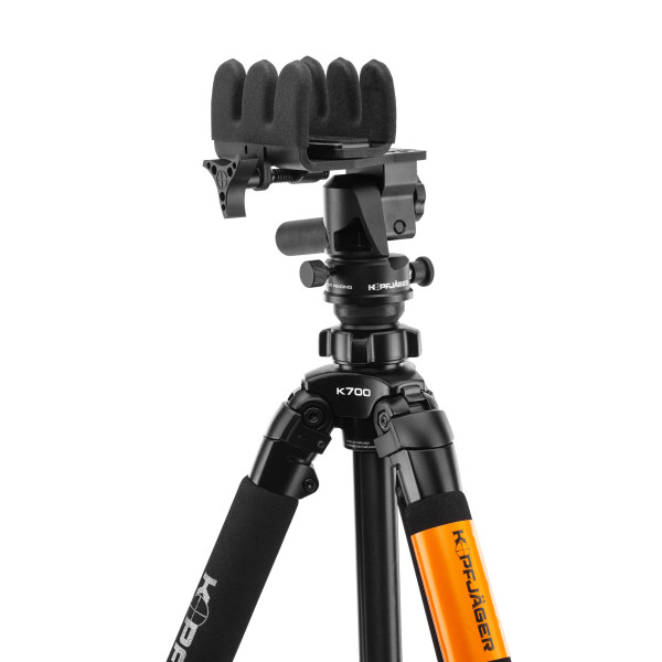 Combo trépied de tir KJI K700 aluminium avec montage REAPER GRIP — vue 6