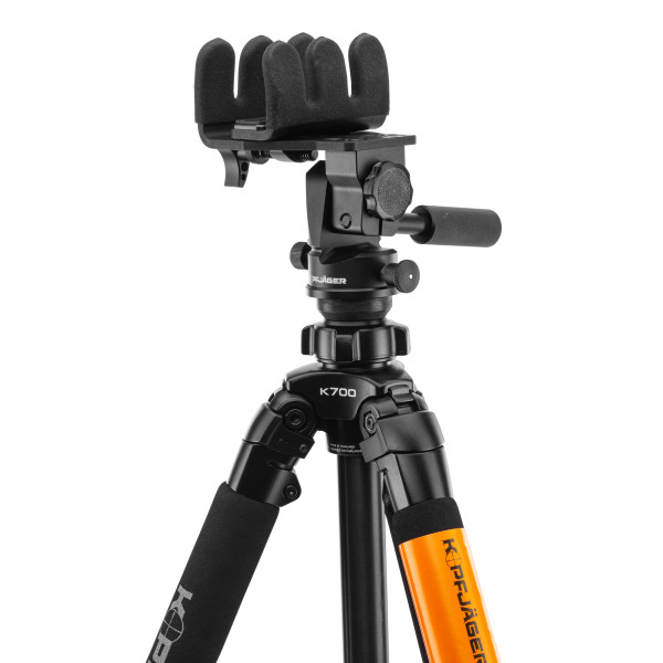 Combo trépied de tir KJI K700 aluminium avec montage REAPER GRIP — vue 7