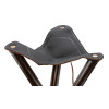Siège trépied pliant bois - Luxe 65 cm — vue 4