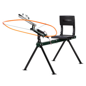 Lanceur de plateaux Ball-trap avec siège