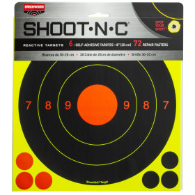 Cibles Shoot-N-C 20 cm - Birchwood Casey — vue 2