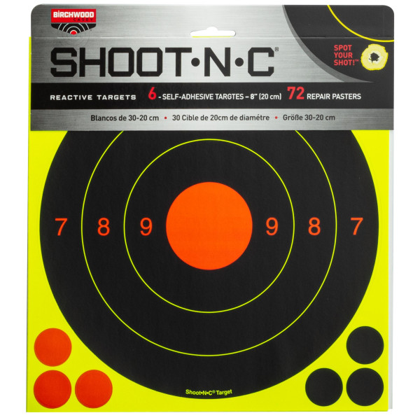Cibles Shoot-N-C 20 cm - Birchwood Casey — vue 2