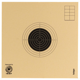 Cartons-cibles 10 x 10 cm