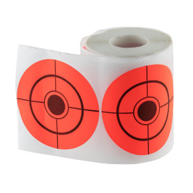 Pastilles autocollantes orange diam. 50 ou 75 mm — vue 2
