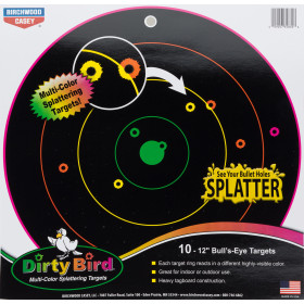 Cible Dirty Birds multicolores - Birchwood Casey — vue 2
