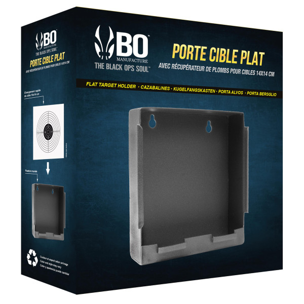 Porte-cible 14 x 14 cm BO Manufacture plat — vue 3