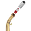 Corne ronde Compiègne 24 cm laiton poli — vue 2