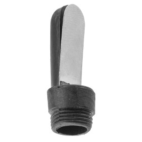 Corne plate Compiègne 25 cm laiton poli — vue 2