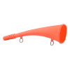 Corne d'appel 25 cm ABS orange fluo - Elless — vue 2