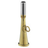 Corne de poche ronde 12 cm laiton poli - Elless — vue 2