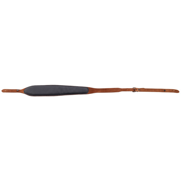 Bretelle fusil large cobra anti-dérapante et cuir — vue 3