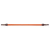 Bretelle carabine en cuir orange anti-dérapante - Country Sellerie