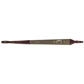 Bretelle carabine en cuir sanglier - Country Sellerie