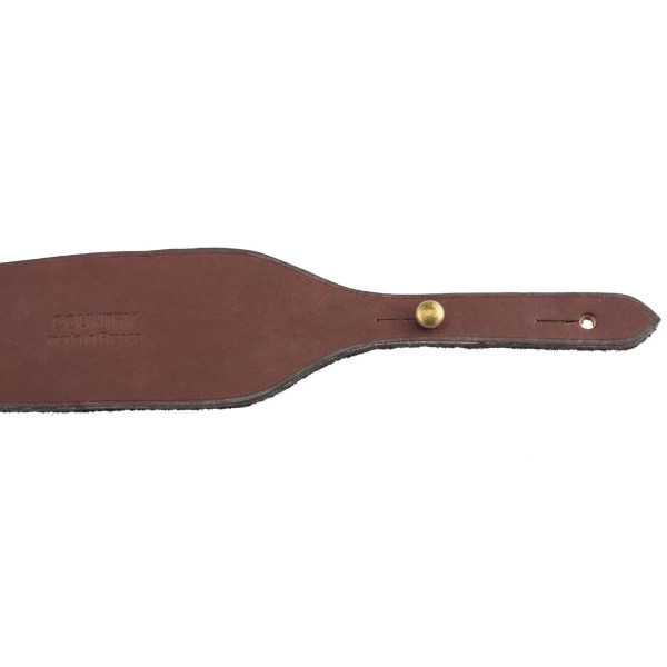 Bretelle carabine en cuir pleine fleur, boutons - Country Sellerie — vue 2