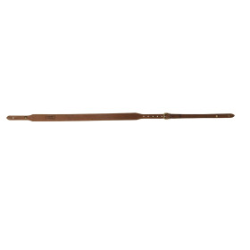Bretelle fusil en cuir pleine fleur, boutons - Country Sellerie