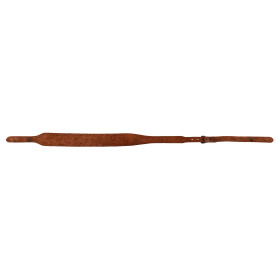 Bretelle carabine en croûte de cuir, boutons - Country Sellerie — vue 2
