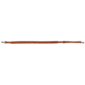 Bretelle fusil en croûte de cuir, mousquetons - Country Sellerie — vue 2