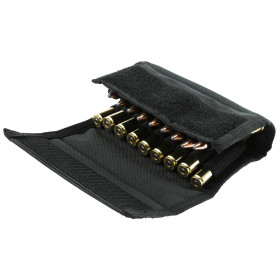 Etui nylon noir pour 18 balles de grande chasse — vue 2