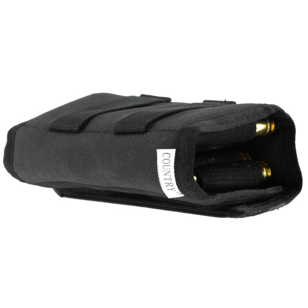 Etui nylon noir pour 18 balles de grande chasse — vue 4