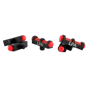 Guidon fibre optique rouge LPA