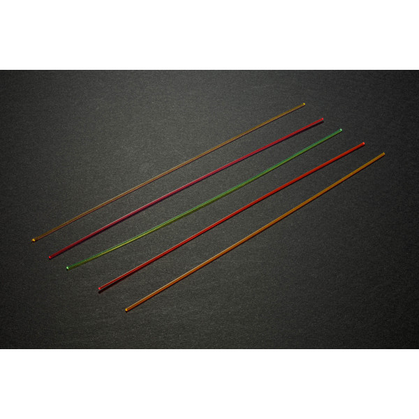 Set de 5 fibres optiques fluo bicolores - Truglo — vue 6