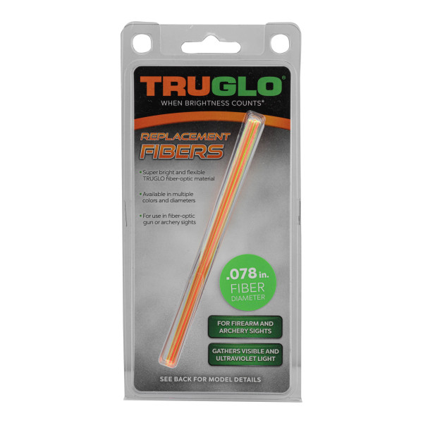 Set de 5 fibres optiques fluo bicolores - Truglo — vue 7