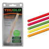 Set de 5 fibres optiques fluo monocolores assorties