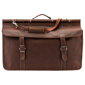 Sac de battue marron en cuir - Country Sellerie — vue 2