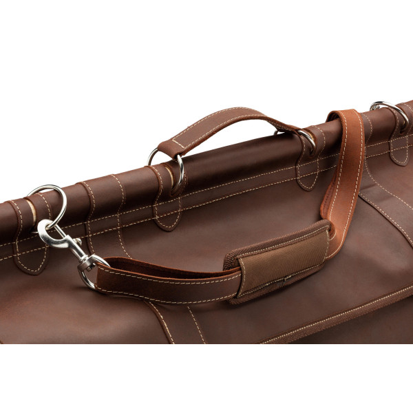 Sac de battue marron en cuir - Country Sellerie — vue 4