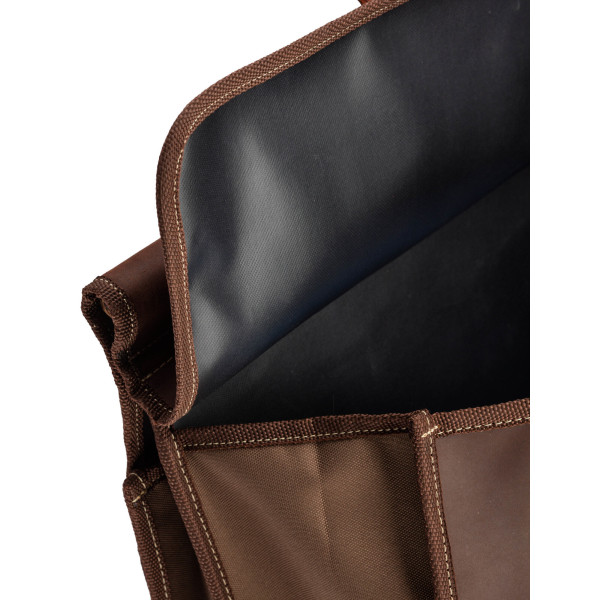Sac de battue marron en cuir - Country Sellerie — vue 6