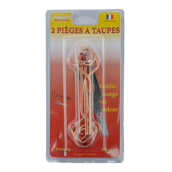 Pièges à taupes modèle Putange avec tendeur - Lot de 2 — vue 3