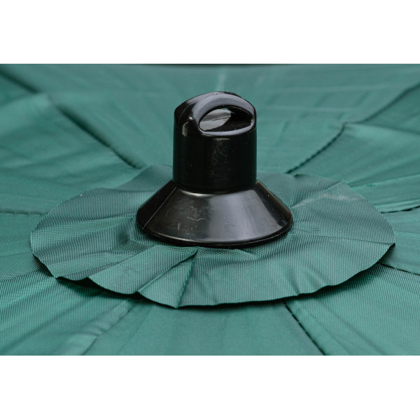 Parapluie orientable vert Ø2,20 mètres — vue 7