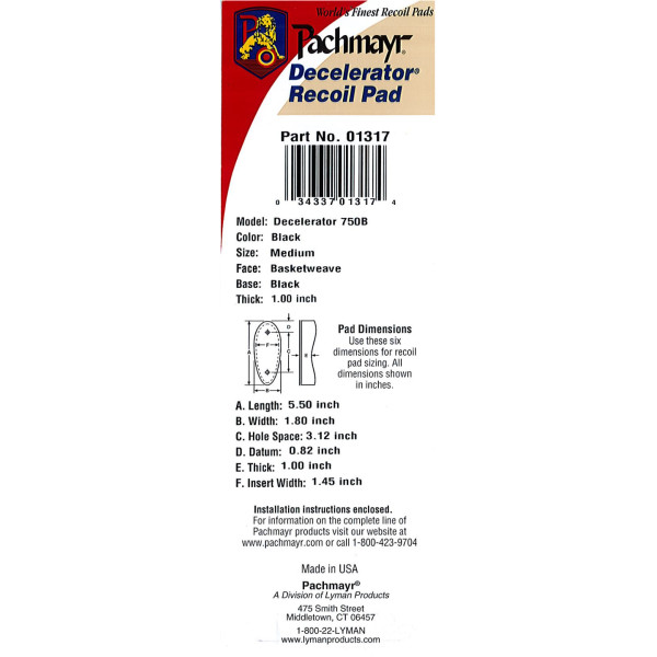 Plaque de couche amortisseur D750B — vue 8