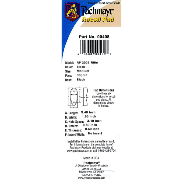 Plaque de couche amortisseur RP200 — vue 8