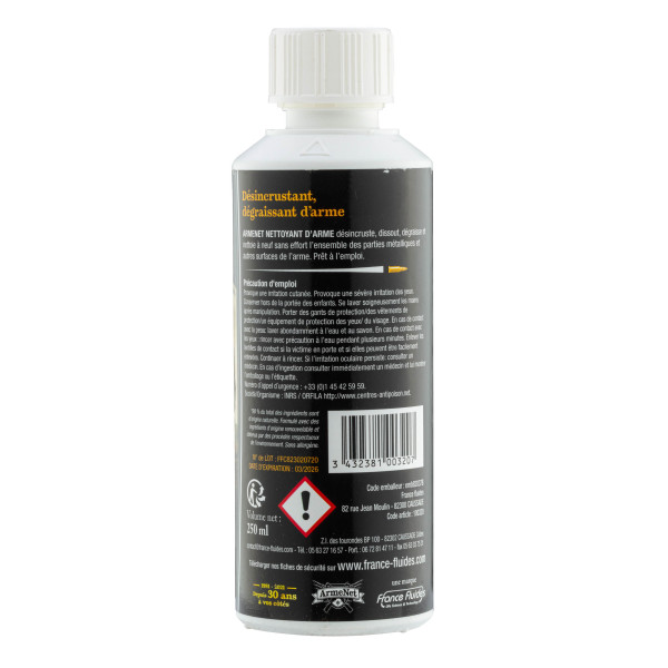 Armenet Nettoyant d'arme (flacon de 250 ml) — vue 2