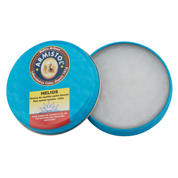 Boîte de graisse de vaseline neutre blanche Helios - Armistol — vue 2