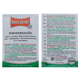 Boîte de 10 lingettes huile universelle - Ballistol — vue 2