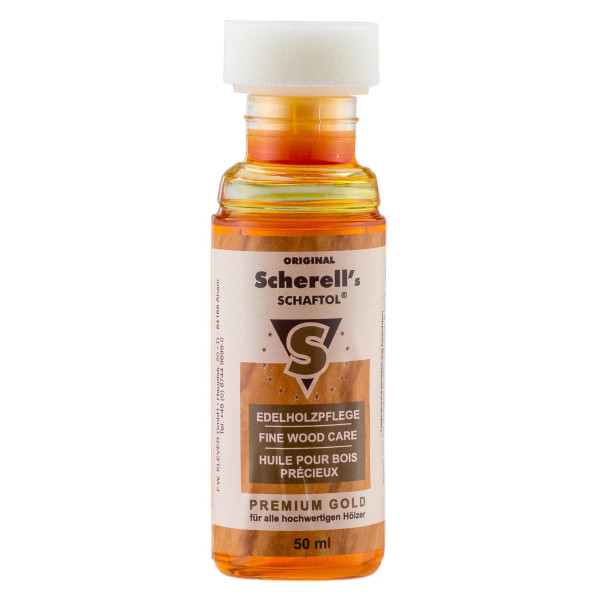 Huile pour bois teinte Premium gold - Schaftol — vue 2